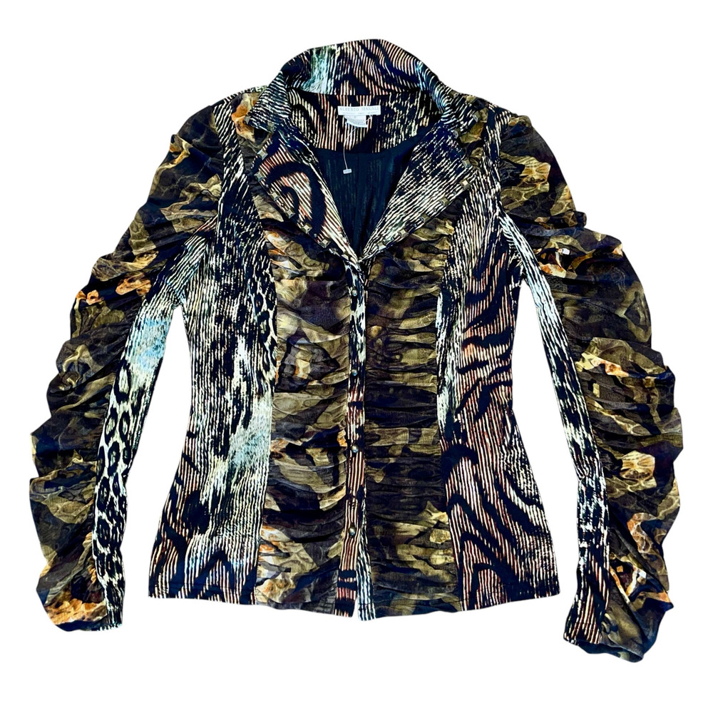 Alberto Makali Button Up Blazer - Picture 1 of 11